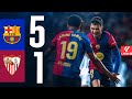 FC BARCELONA 5 Vs 1 SEVILLA LALIGA 2024 25 MD10