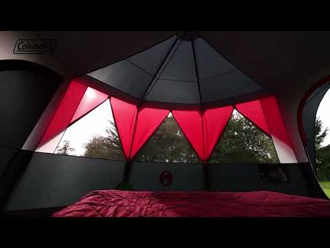 Coleman® Festival Octagon Tent - large 8 man tent with 360° surrounding view