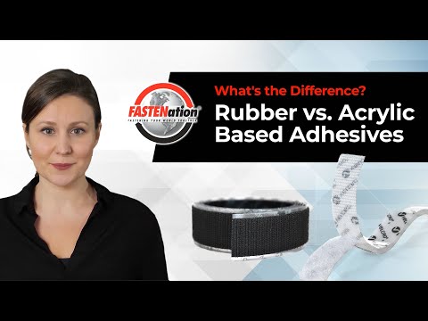 Rubber vs Acrylic Adhesives Video