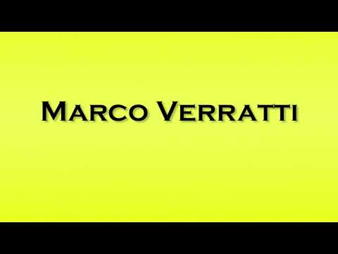 Pronunciation of Marco Verratti