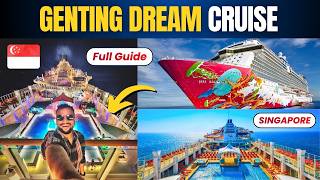 Genting Dream Cruise Singapore - Cabin Tour, Veg & Jain Food, Shows & Full Review