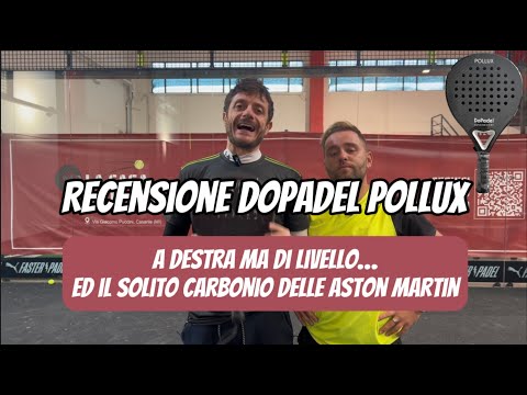 Dopadel Pollux: review (eng/ita subs). A destra, ma di livello. Ed il carbonio delle Aston Martin