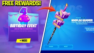 How To Complete ALL BIRTHDAY CHALLENGES in Fortnite! (All Birthday Quests Guide)