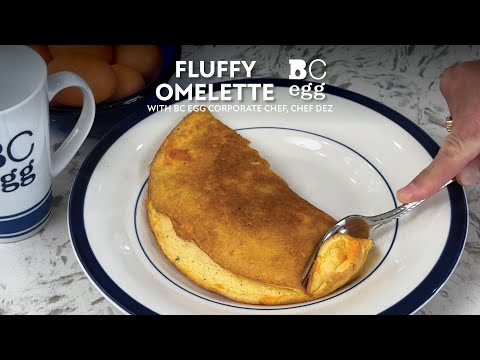 Making a Fluffy Omelette with Chef Dez