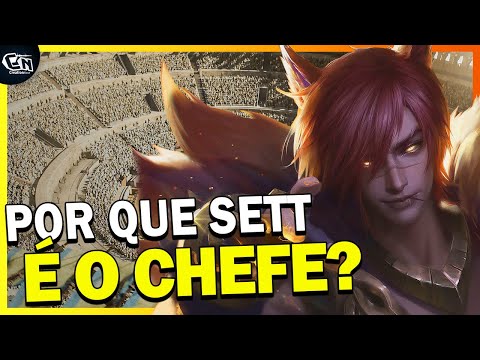 SETT, O CHEFE - História do Sett | Biografia do Campeão