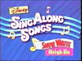 Opening To Disney S Sing Along Songs Heigh Ho 1994 VHS