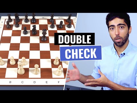 Forcing the King to run with the Double Check | Chess Tactics | IM Alex Astaneh