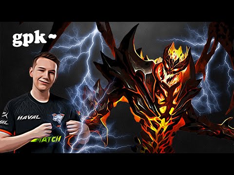 gpk - Shadow Fiend Midlane | Dota 2 7.28 Gameplay