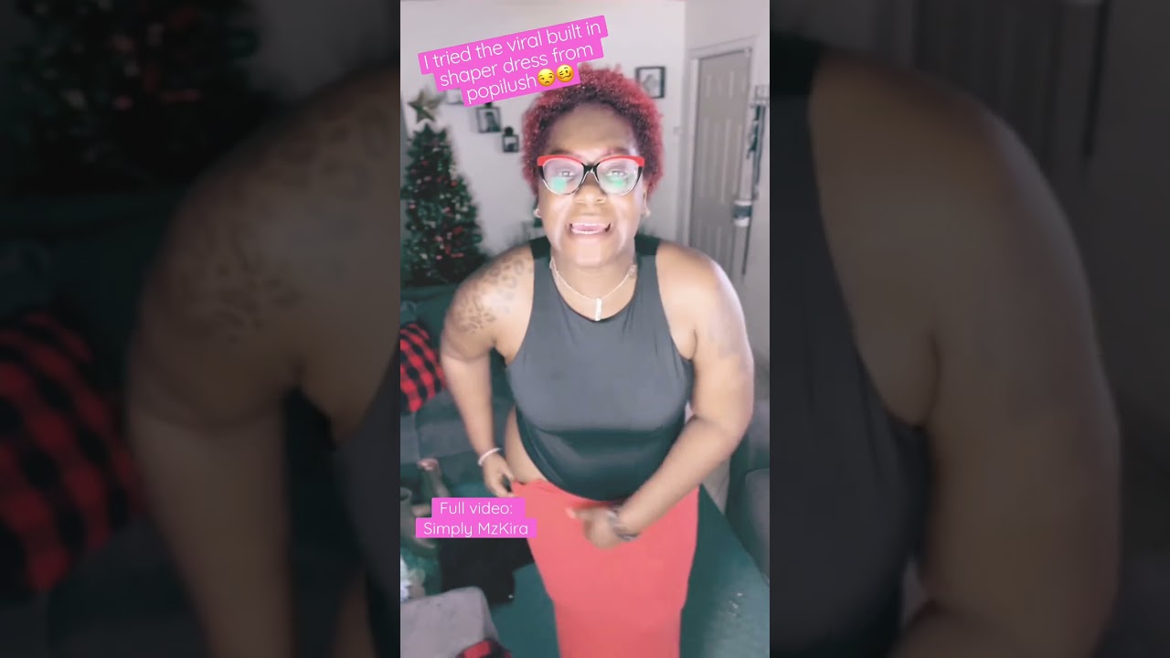 Umm I tried Popilush Viral Built In Shapewear Dress & Issa NO for me! #shorts