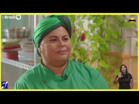 Tv Educatíva Xodo na Cozinha Quiabo, Maxixe e Jiló David Bispo e Nathalia Nunes com Libras  Parte 01