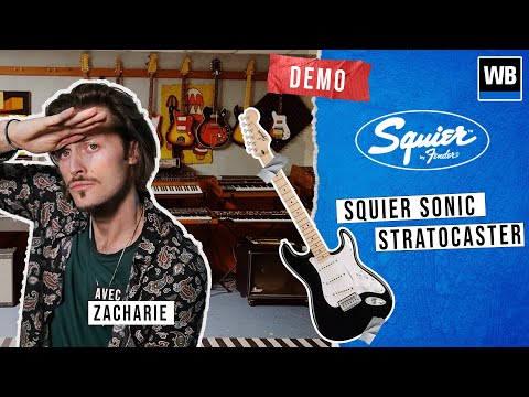 Электрогитара SQUIER SONIC STRATOCASTER MN BLACK - фото 3 - id-p2235333345