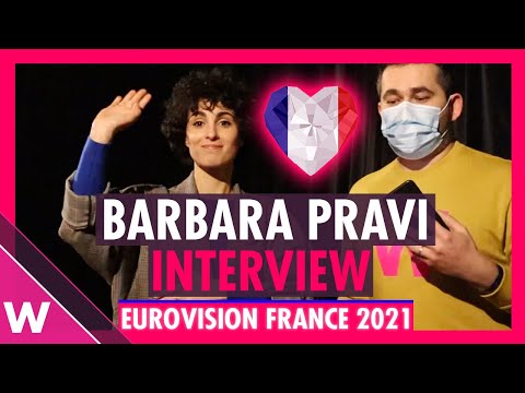 Barbara Pravi "Voilà" Interview | Eurovision France 2021: C’est vous qui décidez! press conference