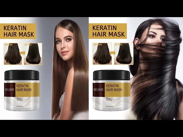 قناع الشعر بالكولاجين ، بلسم التكييف العميق للجنسين مع زيت الأرغان والبروتينات النباتية، ترطيب مكثف.