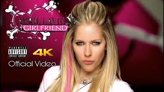 [4K] Avril Lavigne - Girlfriend  {Explicit}  (Music Video)