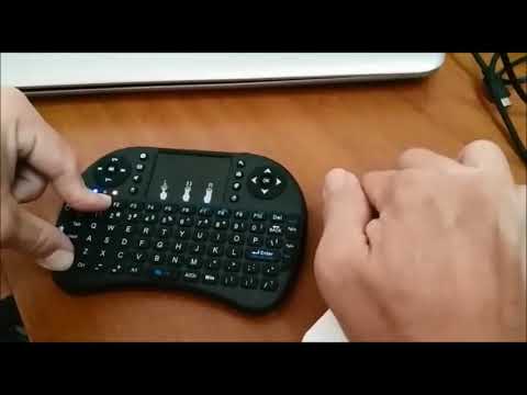 how to reset i8 airmouse keyboard