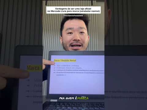 Vantagens de ser uma loja oficial no Mercado Livre para marca (vendedor normal)