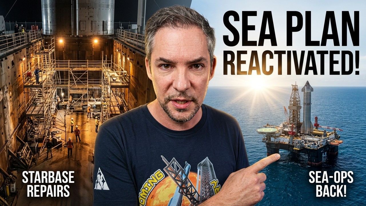 SpaceX Just Reactivated The Oil Rig Plan! What's Going On?