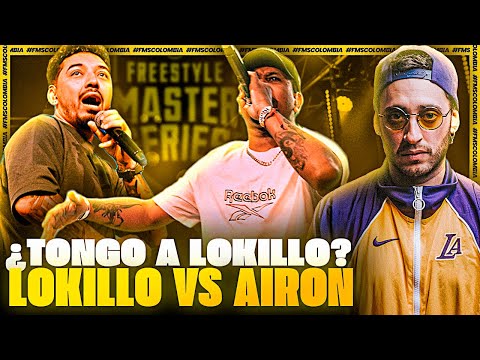 🤔 ¿MERECIÓ MÁS LOKILLO? 🤔 BLON REACCIONA A LOKILLO VS AIRON | FMS COLOMBIA 🇨🇴