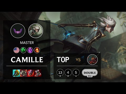 Camille Top vs Graves - NA Master Patch 12.1