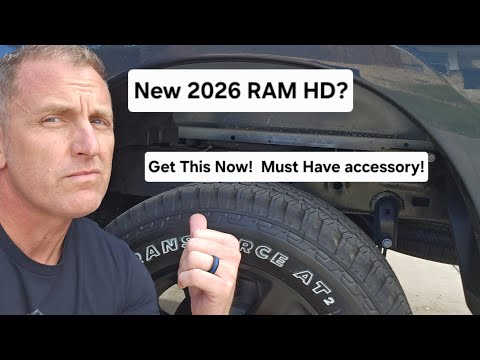 2026 RAM 2500 Must Have Accessory!  Get these now, How to install fender Liners Rough Country review