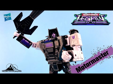 TRANSFORMERS Legacy Commander Class MOTORMASTER Video Review