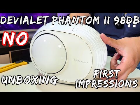Devialet Phantom II 98dB Unboxing and First Impressions