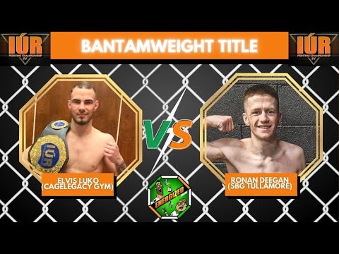 Elvis Luko Vs Ronan Deegan | IUR 5 Bantamweight Title | Energized's "The Face Off"