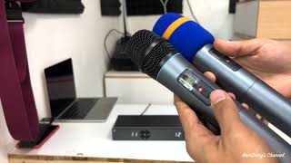Video thumbnail for How to set Sennheiser XSW 1-825 Wireless Microphone by RamSeing's Channel