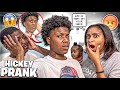 I GOT A HICKEY PRANK ON KINIGRA AND REGGIE I GOT A WHOOPING