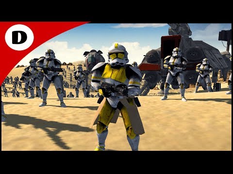 COMMANDER MILLES JOINS THE CLONE WARS - Men of War: Star Wars Mod