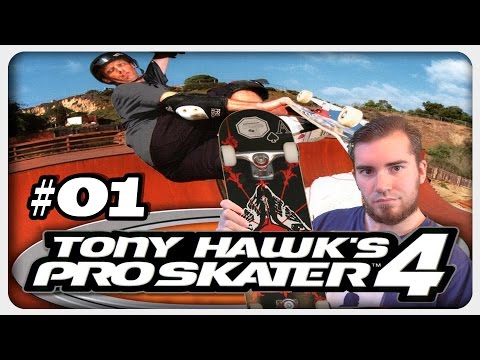 Lets Play TONY HAWK'S PRO SKATER 4 #01 German Walkthrough Gameplay ツ American College