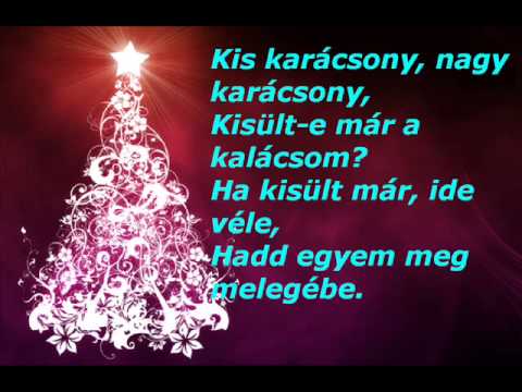 Kis karácsony nagy karácsony dalszöveg