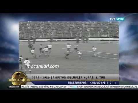 Trabzonspor - Hajduk Spalato 0-1 - Coppa dei Campioni 1979-80 - 16imi di finale - ritorno