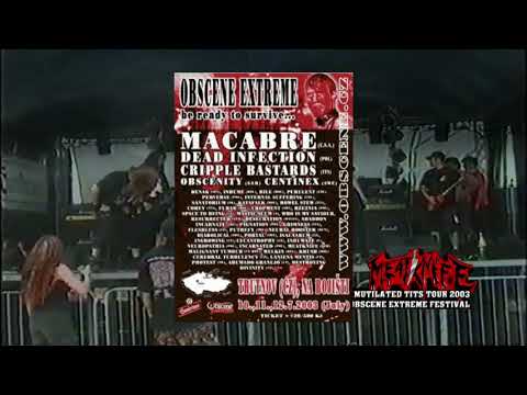 Meatknife (German Goregrind) - Full Concert Show @ Obscene Extreme Festival 2003