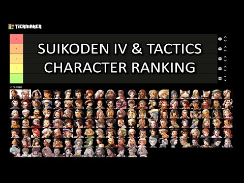 Suikoden IV Character Ranking List (Personal Favourites)