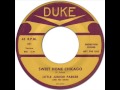 LITTLE JUNIOR PARKER - Sweet Home Chicago [Duke 301] 1958