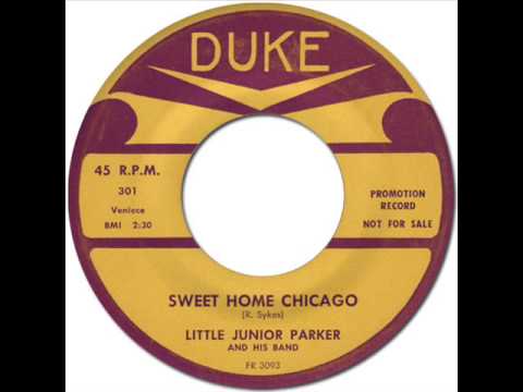 LITTLE JUNIOR PARKER - Sweet Home Chicago [Duke 301] 1958