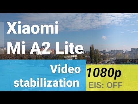 Xiaomi Mi A2 Lite 1080p video sample - EIS off
