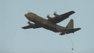 preview picture of video 'C-130J C4 at Weston on the Green 29th September 2011'