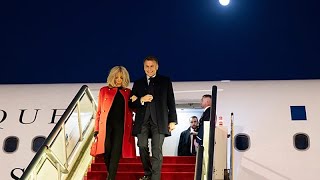 Macron, Xi ile ticaret ilişkileri ve Ukrayna'daki savaşı görüşmek için Çin'de karşılandı