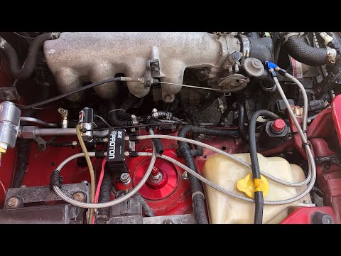 I put Nitrous on Miata? - 1.6 Miata nx proton kit walk around