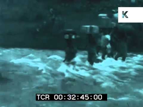 1920s Africa, Colonial Explorers and Guides Cross River, Safari, Archive Footage