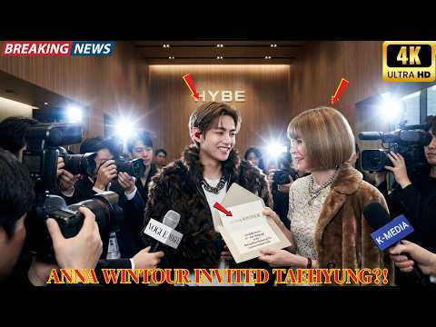🔥1 Minute Ago! Kim Taehyung Gets a Special Dinner Invitation from Anna Wintour&mdash;Army Shocked!