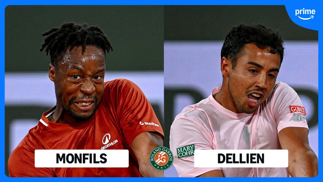 Résumé Gaël Monfils 🇫🇷 - Hugo Dellien 🇧🇴