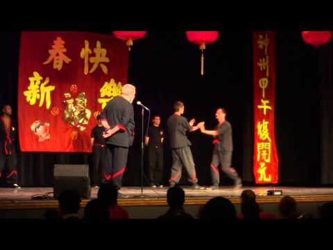 Wing Tsun Kung Fu Demo for Chinese New Year 2014