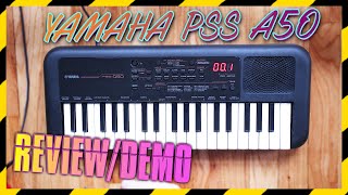 Video thumbnail for Yamaha PSS-A50 (Review/Demo) PIANO, ORGAN, GUITAR, LOOPING, LAYOUT by BoneZone Studio