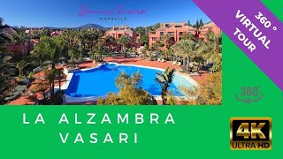 La Alzambra Vasari, Nueva Andalucia - 360º VR Walking Tour in UHD 4K