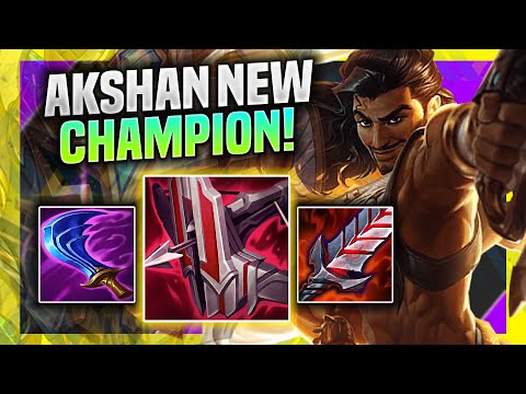 KOREAN CHALLENGER TRIES NEW CHAMPION AKSHAN MID! - Korean Challenger Plays Akshan Mid vs Katarina!