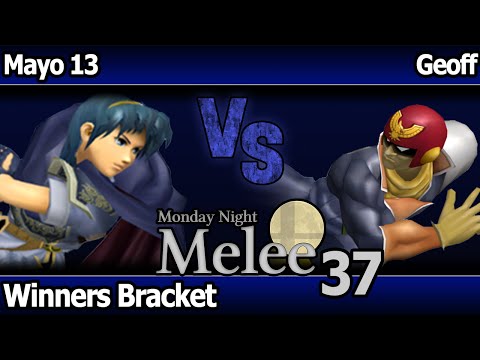 MNM 37 - Mayo 13 (Marth) vs Geoff (C Falcon, Fox) - Winners Bracket