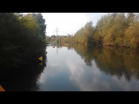 Wesel Quertreiber Fahrradfähre / Fahrradweg Voerde über die Lippe 9/2017